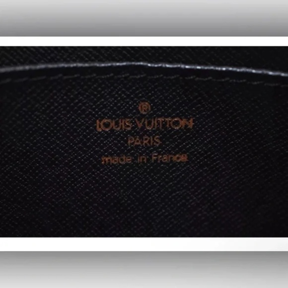 Louis Vuitton Epi Pochette Homme Black Vintage Clutch EUC - Picture 13 of 17